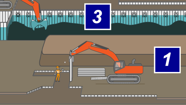 Vorschaubild von  Infografik: Bau des Terminal 3 - Fraport AG, Frankfurter Flughafen
